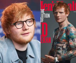 Ed Sheeran ha protagonizado la portada de Men's Health UK con una imagen que contrasta radicalmente con su aspecto habitual.