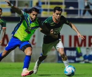 Imágenes del desarrollo del partido.