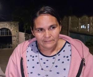 Miriam Yolanda Sánchez acudió al cementerio de Plan Grande, Copán, donde supuestamente le entregarían a su hijo.