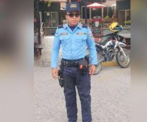 El uniformado se encontraba de visita en una aldea de Comayagua.