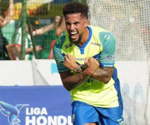 Rodrigo de Olivera tiene como marca 19 goles en esta temporada con el Olancho FC.