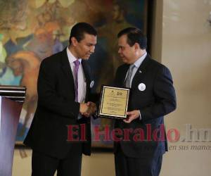 Ebal Díaz y Ricardo Cardona fueron funcionarios durante la administración de Juan Orlando Hernández.