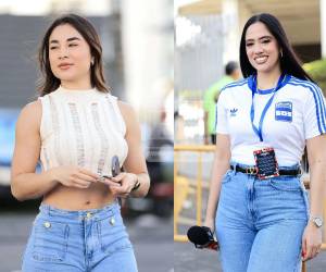 Bellas fanáticas hondureñas y costarricenses llegaron al Estadio Nacional de Costa Rica para presenciar y engalanar el encuentro eliminatorio entre Honduras y Costa Rica. Aquí las imágenes de las chicas que robaron miradas y hasta algunos suspiros entre los aficionados.