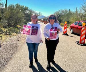 Es la primera vez en su historia que las Madres Buscadoras de Sonora participan en una búsqueda en el país vecino.