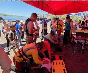 El Cuerpo de Bomberos de Honduras logró salvar a la menores y entregarlas a los parientes.