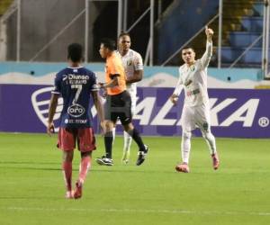 Platense sacó tres puntos importantes en casa del Motagua.