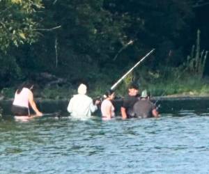 La fotografía tomada por un pastor podría ser la última imagen en la que aparecen con vida las cinco personas que murieron ahogadas en el río Scioto, en Ohio, entre ellas cuatro hondureños.