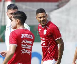 Imágenes del desarrollo del partido.