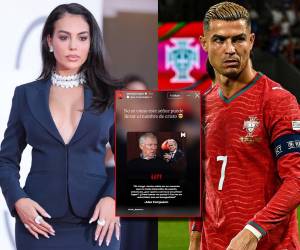 Georgina Rodríguez no pudo contenerse y salió a defender a su esposo, Cristiano Ronaldo, luego de polémica salida de Portugal y desata revuelo.
