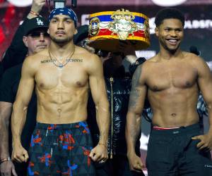 El boxeador hondureño Teófimo López se enfrenta esta noche a Shakur Stevenson en una pelea histórica en el Madison Square Garden. Así reaccionan en redes previo a esta velada.
