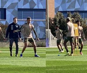 Así fue el tercer día de entrenamiento de la Selección de Honduras en el complejo deportivo del Atlético de Madrid.