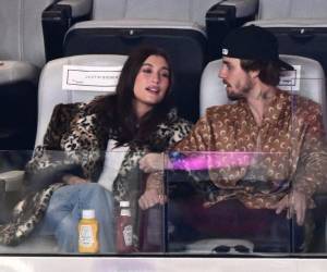 El romántico gesto de Justin con Hailey Bieber en el Super Bowl 2024