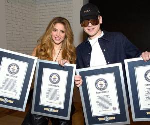 Shakira y Bizarrap celebraron sus cuatro récords durante el show de Jimmy Fallon en Nueva York.