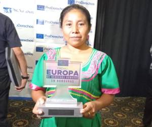 María Felicita López es coordinadora de los derechos de las mujeres del Movimiento Independiente Indígena Lenca de La Paz, Honduras (MILPAH).