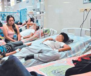Los menores de edad están convirtiéndose en la presa vulnerable de esta epidemia. El Hospital Escuela informó que las salas pediátricas se encuentran colapsadas por pacientes con dengue.