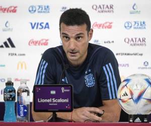 Lionel Scaloni pidió calma previo al debut de Argentina este martes frente a Arabia Saudita.