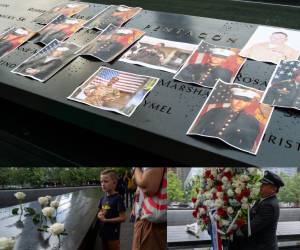 Desde el fin de semana las familias de los casi tres mil muertos por ataques terroristas del 11 de septiembre de 2001 comenzaron a llegar hasta el memorial en el World Trade Center para rendir honores. Estas son las imágenes de las visitas.