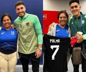 Denia Cerrato se hizo viral en las redes sociales debido a que apareció junto a Luis Palma y José María Giménez, donde se llevó la camisa del jugador Hondureño