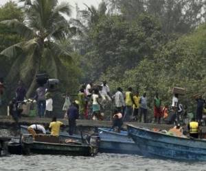 Los accidentes de barco son frecuentes en Nigeria.