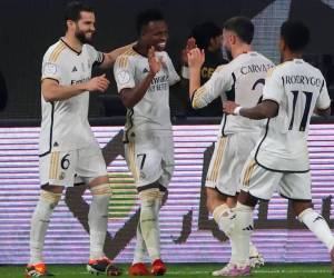 El brasileño Vinicius Jr marcó un Hat-trick en esta final de la Supercopa de España.