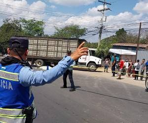 Madre e hijo mueren tras impactar contra camión en carretera salida a oriente