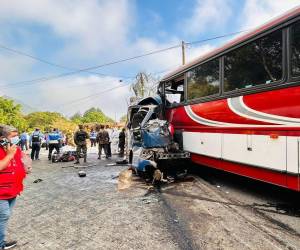 El accidente se registró la mañana de este miércoles en San Juan de Opoa.