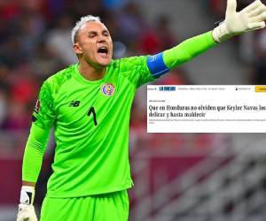 Keylor Navas será el portero titular de Costa Rica el sábado ante la Selección de Honduras