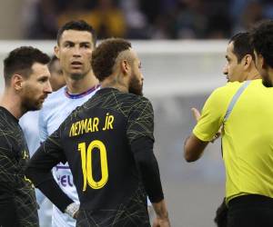 Messi y Ronaldo se vieron las caras por última vez en la Riyadh Season Cup.