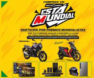 Motomundo premiará a sus clientes con motocicletas, televisores y artículos tecnológicos durante la campaña.