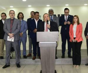 El pleno de consejeros del Consejo Nacional Electoral (CNE) conoció la propuesta de reforma a la Ley Electoral presentada por una comitiva de exautoridades del antiguo TNE, TSE y CNE el 23 de julio de 2026.