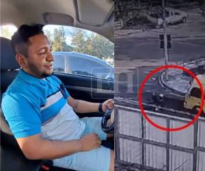 Con mucha frialdad y serenidad, cámaras de seguridad muestran el momento exacto en el que le quitaron la vida a Cristian David Escoto, conductor de un rapidito en la calle Los Alcaldes, en Comayagüela.