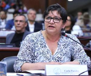 Carla Paredes fungió como ministra de Salud en el gobierno de la expresidenta Xiomara Castro, pero a pocos días de que culminara el mandato presentó su renuncia. Sin embargo, ya tenía asegurado su futuro profesional.