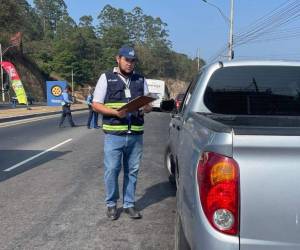 Cualquier vehículo del Estado puede ser requerido por la Dirección Nacional de Vialidad y Trnasporte y el apoyo del Tribunal Superior de Cuentas.