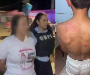 Mujer es detenida por castigar a su hijo de once años con una faja en Copán.