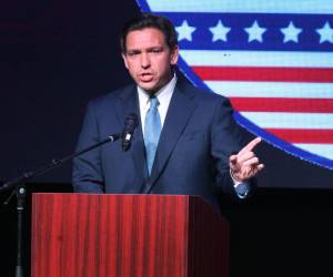 El gobernador de Florida, Ron DeSantis.