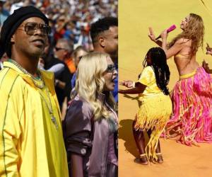 Un despliegue de música, luces y efectos especiales reunió a diferentes artistas, cautivando a millones de espectadores durante el descanso del duelo final entre España y Argentina. Aquí algunas de las mejores fotos.