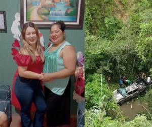 Yorlin Mabel Colindres Andrade (27) quien se desempeñó como enfermera en la sala de labor y parto del Hospital Gabriela Alvarado en la ciudad de Danlí, zona oriental de Honduras, murió junto a su madre, Suyapa Marleny Andrade, en un trágico accidente en la carretera que conecta Danlí con la comunidad de Agua Fría. A continuación las imágenes del accidente...