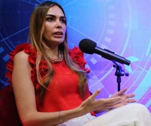Alia Kafati, diputada de la bancada del Partido Liberal.