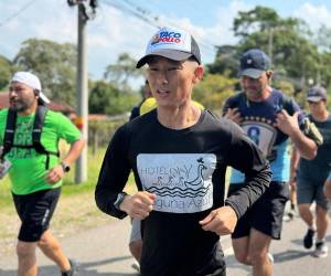 Shin Fujiyama continúa su recorrido hacia Tegucigalpa antes del inicio de la alerta verde por el eclipse solar de este lunes.