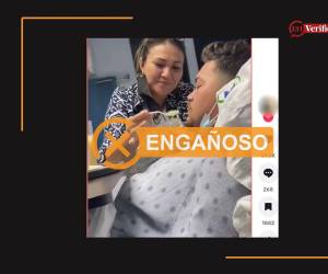 Captura de pantalla a una publicación de TikTok hecha el 23 de abril de 2026, adaptada a esta cartela.