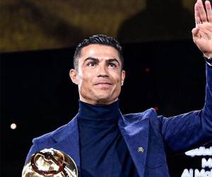 Cristiano Ronaldo aseguró que no vio la premiación.