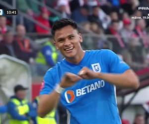 Denil Maldonado ya suma dos goles en la presente temporada en Rumanía.