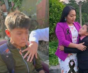 El pequeño Kenneth Alejandro Gutiérrez vio morir a su madre y a su hermanito de seis años el mismo día de su cumpleaños.