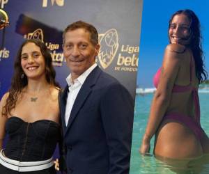 Hija de Pedro Troglio deslumbra en su visita a Honduras tras los premios de la Liga Nacional de Honduras, donde encantó a muchos con sus fotos en la Playa.