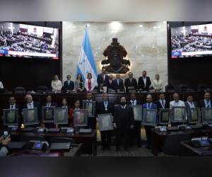 Ellos fueron los galardonados.