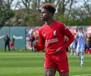 Keyrol Figueroa llegó en el 2022 al Liverpool de Inglaterra del Dallas Academy.
