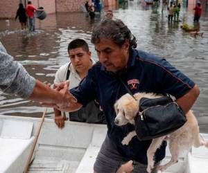 Los afectados fueron evacuados de sus casas de habitación.