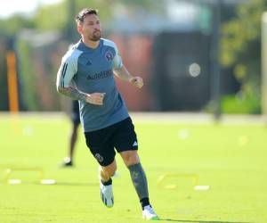 Lionel Messi volvió a los entrenamientos