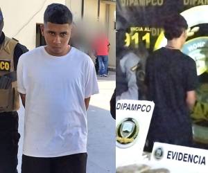 El primer detenido fue José David Rodríguez, de 20 años de edad, conocido con el alias de “Huevo”. El segundo se trata de un menor de 16 años.