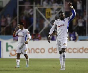 Yustin Arboleda llegó a siete goles en finales del fútbol hondureño.